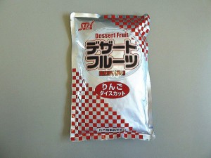 デザートフルーツ りんごダイス レトルト